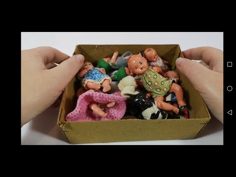 Видео: Обзор пупсов из лота с аукциона. Мои куклы. Коллекционные куклы.