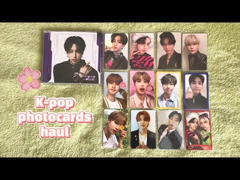 Видео: 🌺распаковка фотокарт и stray kids oddinary jewel case с joom | k-pop photocards haul