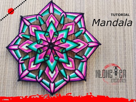 Видео: 💖МАНДАЛА сплетена с красивой серединкой!!😍, супер ПРОСТО шаг за шагом! руководство