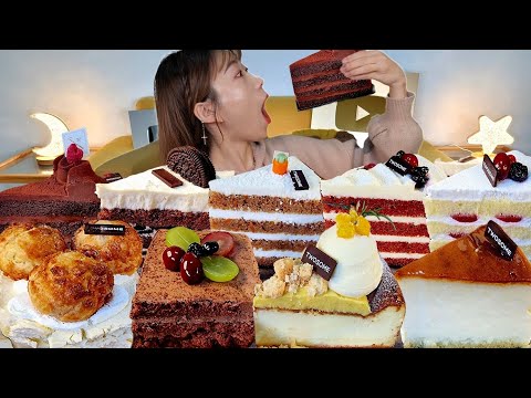 Видео: ASMR Это не реклама...😱🍰 Торты Twosome Place, 9 штук | Десерт Мукбанг