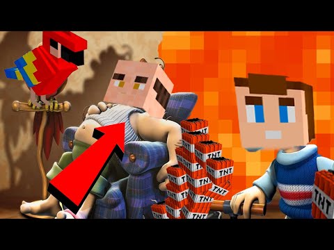 Видео: КАК ДОСТАТЬ СОСЕДА В МАЙНКРАФТЕ?! ГРИФ ДОМА СОСЕДА | Neighbours from Hell