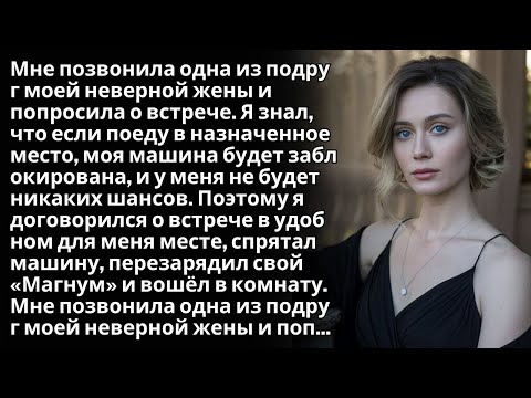 Видео: Неверную жену застукали с лучшим другом в номере мотеля. Мне позвонил странный человек...