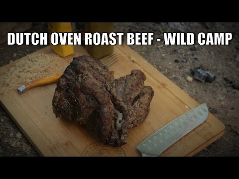 Видео: жареная говядина в голландской духовке для кемпинга