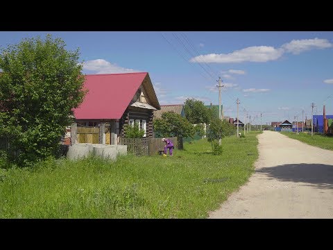 Видео: Проект: русская деревня.Деревня Семёновка. Марий Эл.