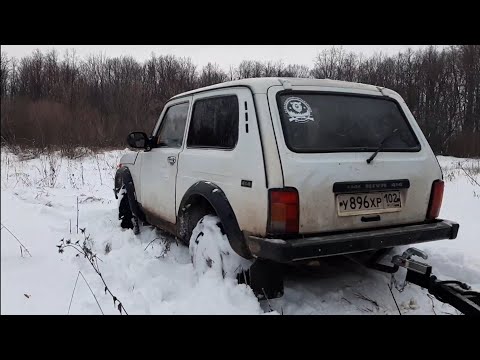 Видео: На НИВЕ ПО ГЛУБОКОМУ СНЕГУ, МЕТЕЛЬ, Еду за дровами, попытка копать металл