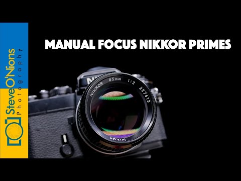Видео: Объективы Nikkor с ручной фокусировкой