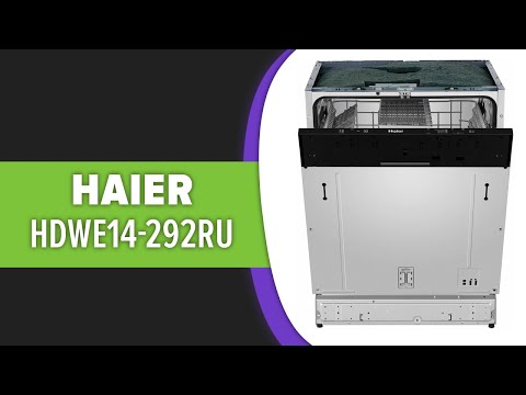 Видео: Посудомоечная машина Haier HDWE14-292RU