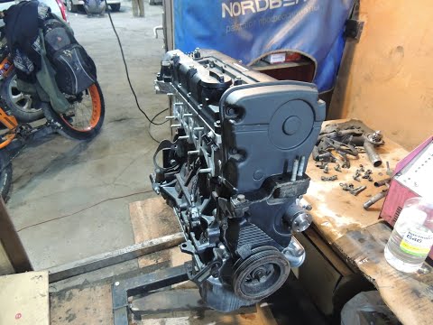 Видео: Hyundai Tucson G4GC (Восстановление ДВС) Завершение сборки