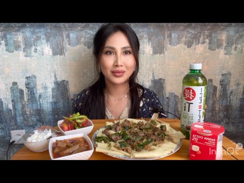 Видео: MUKBANG•Коварные женщины😱•азербайджанский хинкал