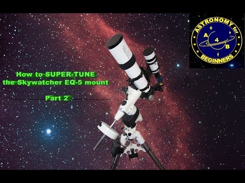Видео: Как сделать супернастройку монтировки Skywatcher EQ 5. Часть 2