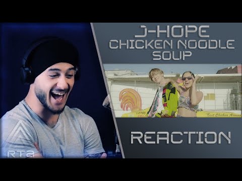 Видео: j-hope - Chicken Noodle Soup (feat. Becky G) | РЕАКЦИЯ архив |