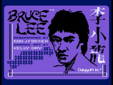 Видео: ❤Знаменитый "Bruce Lee"❤ #Atari 8-bit 400/800. Game by Datasoft Inc, 1984. FULL PLAY, 60 fps.