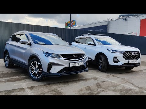 Видео: GEELY COOLRAY vs CHERY TIGGO 7 PRO / Детальное Сравнение Качества Сборки, Габаритов и Конструктива🔥