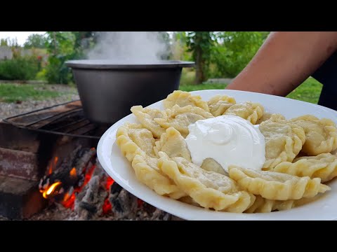Видео: 170 штук Вареников с Самой ВКУСНОЙ начинкой!  170 pieces Dumplings with the TASTY filling!