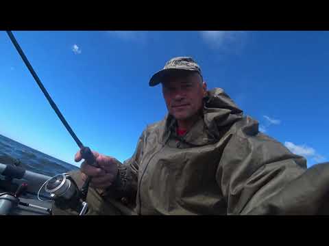 Видео: рыбалка с лодки в Зеленогорске. ресторан Братцы Кебабцы.