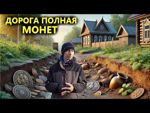 Видео: Вы не поверите, что нашел на старой деревенской дороге. Коп поиск монет 2024