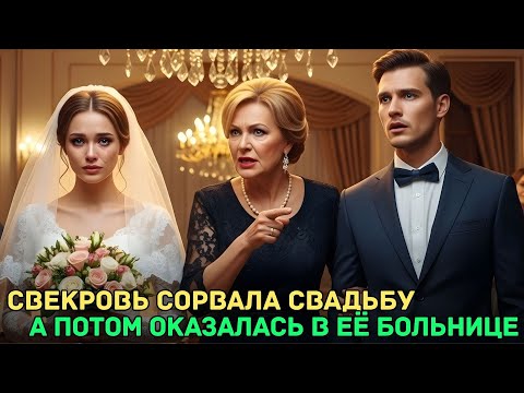 Видео: Свекровь сорвала её свадьбу… не зная, что однажды окажется у неё на лечении.