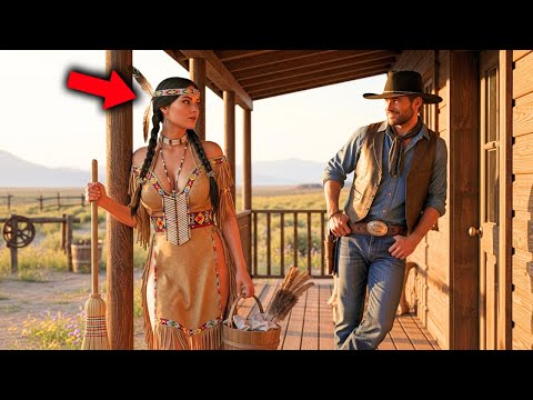 Видео: Ковбой Заплатил Женщине-Апач За Уборку… Но Получил Гораздо Больше, Чем Ожидал