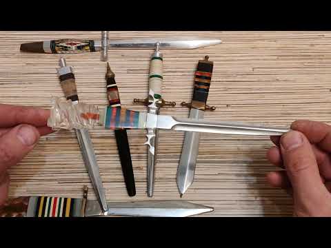 Видео: Коллекция шариковых ручек из оргстекла.