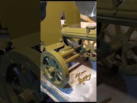 Видео: Сделал макет пулеме́та МАксима. Готовимся к юбилею  Победы .