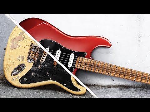 Видео: Fender Stratocaster 1992 | Реставрация старой гитары