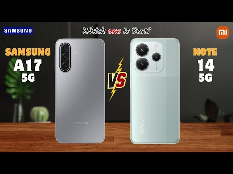 Видео: Samsung A17 5G против Redmi Note 14 5G⚡полные сведения