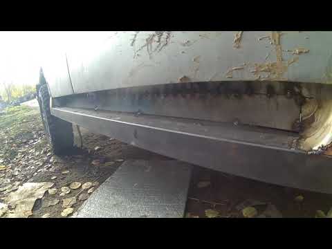 Видео: Замена порогов Уаз Патриот 2006г