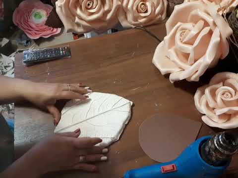 Видео: МК молд для больших цветов 2 часть.