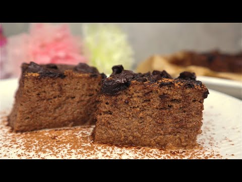 Видео: Шоколадный ПП брауни из яблок . Без муки и сахара / Chocolate brownie made from apples