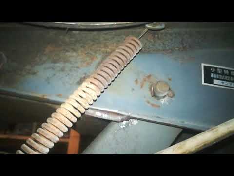 Видео: Принцип работы рычага подножки, мотоблока Yanmar!