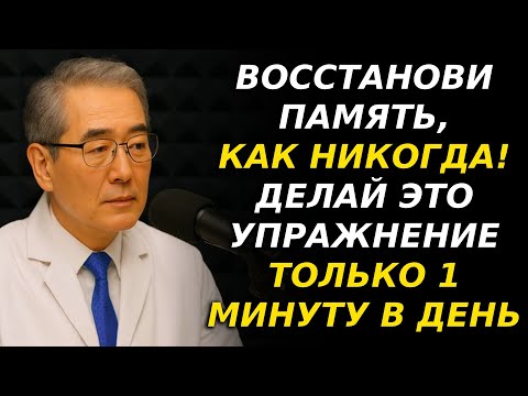 Видео: ЯПОНСКИЙ ВРАЧ: ДЕЛАЙ ЭТО УПРАЖНЕНИЕ ВСЕГО 1 МИНУТУ В ДЕНЬ, ЧТОБЫ ВОССТАНОВИТЬ ПАМЯТЬ!