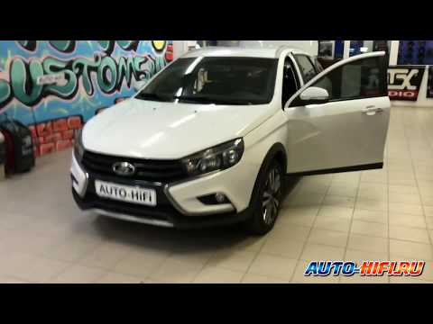 Видео: Полная шумоизоляция Lada Vesta SW Cross