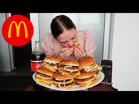 Видео: McDonald's 10 Биг Маков Челлендж