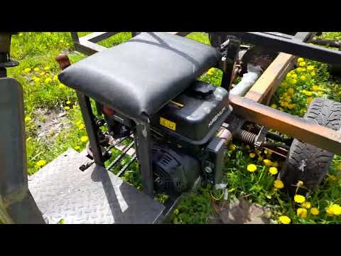 Видео: Самоходная, полноприводная тележка для Алексея Михайловича.