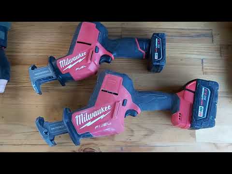 Видео: Milwaukee 2719 & Milwaukee 2520 .  Тест полотен . Часть 1.