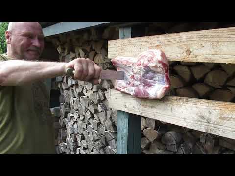 Видео: Кавказский кинжал Кама с травлением