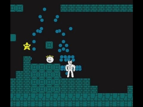 Видео: Cat mario прохождение (показаны все ловушки)