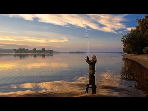 Видео: ОЦЕ ШАЛЕНИЙ ВИХІД! СУДАК НА КОЖНОМУ ЗАКИДІ! Ловля судака на джиг! Рибалка на спінінг з берега 2022