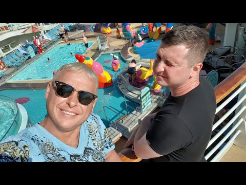 Видео: Обзор Корабля В море Круиз 2019. День 7, Клуб " INCRUISES" Лайнер " OASIS OF THE SEAS "
