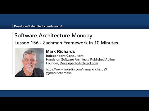 Видео: Урок 156 — Структура Захмана за 10 минут