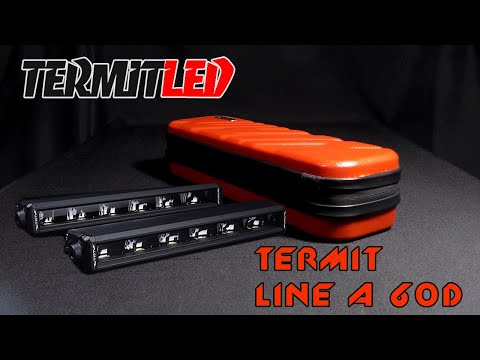Видео: Светодиодная балка Termit Line A60 D.  Топовая версия.