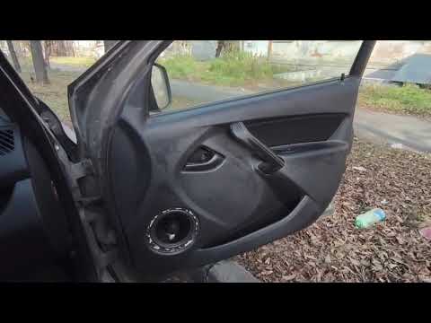 Видео: Замена штатных динамиков в Datsun On-Do на DL Audio Python 165 Coax
