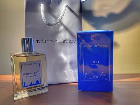Видео: Обзор ароматов от итальянской марки Profumo Di Firenze, #Buontalenti и #Fico