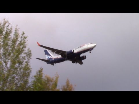 Видео: Белорусский Ил-76ТД и споттинг в международном аэропорту Архангельск