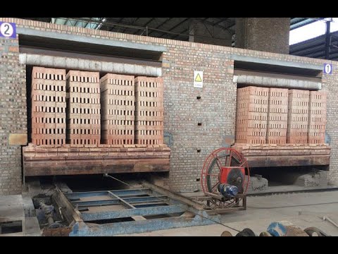 Видео: Обжиг кирпичей генераторным газом на туннельных и кольцевых печах