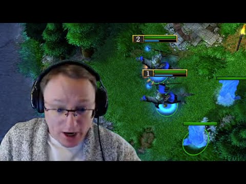 Видео: Ночной Warcraft III от Вудуша | RANDOM HEROES | ДВА АРХИМАГА