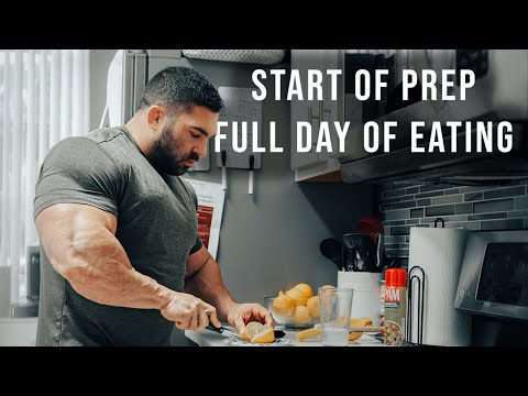 Видео: Дерек Лансфорд | Утренняя рутина | Целый день еды