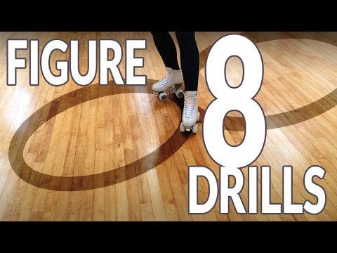 Видео: Проблемы с контролем канта? Попробуйте эти упражнения для катания на роликах в форме восьмёрки.