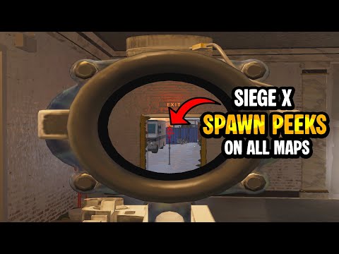 Видео: ЛУЧШИЕ ТОЧКИ ВОЗРОЖДЕНИЯ в SIEGE X для КАЖДОЙ КАРТЫ