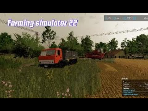 Видео: Farming simulator 22; косим в селе у дедушки!
